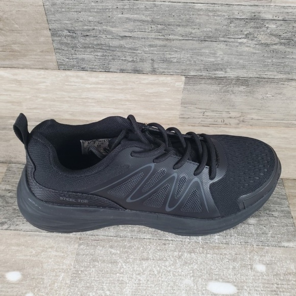 Brazos Contractor ST Shoes Sz 7.5 Running Black Womens Work‎ Sneakers